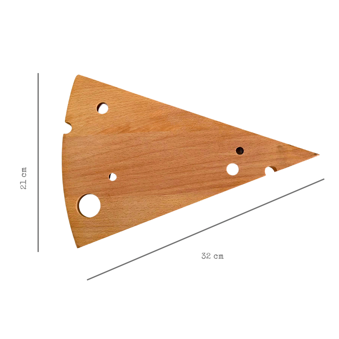 Cheese Slice Wooden Board
