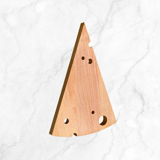 Triangle Cheese Slice Shaped Wooden Cheese Board